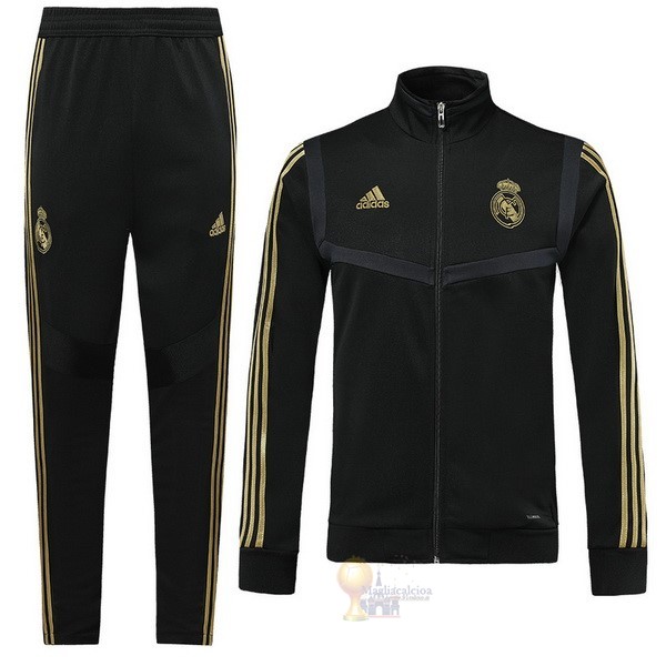Calcio Maglie Tuta Presentazione Bambino Real Madrid 2019 2020 Giallo Nero