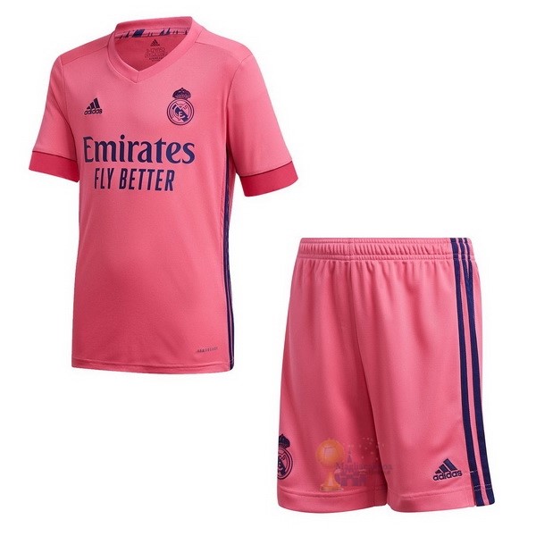 Calcio Maglie Away Conjunto De Bambino Real Madrid 2020 2021 Rosa