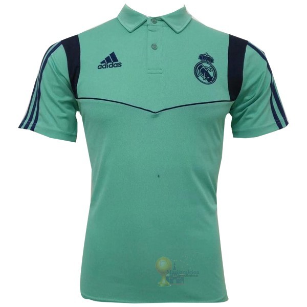 Calcio Maglie Polo Real Madrid 2019 2020 Verde