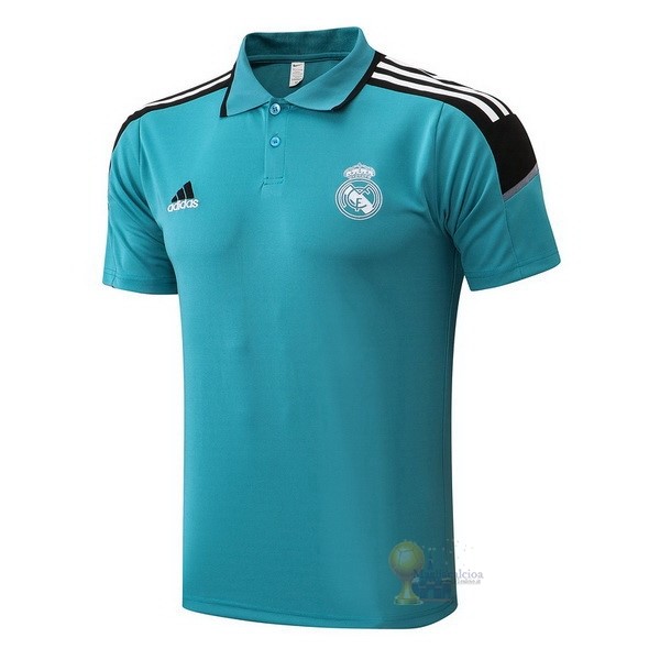 Calcio Maglie Polo Real Madrid 2022 2023 Verde Nero