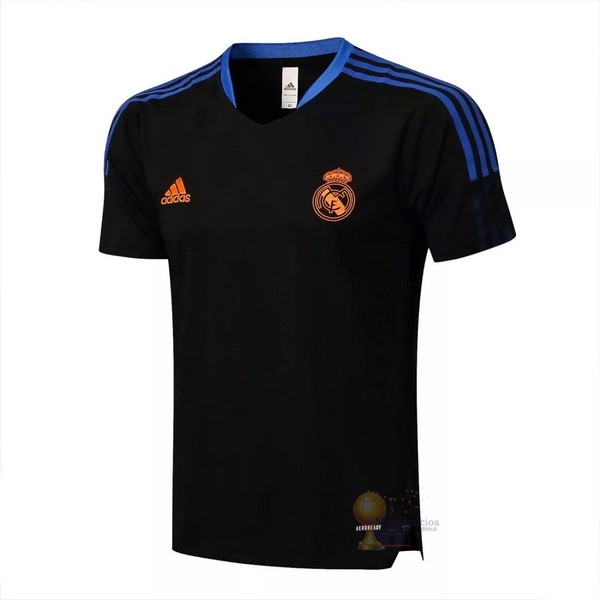 Calcio Maglie Formazione Real Madrid 2021 2022 Nero
