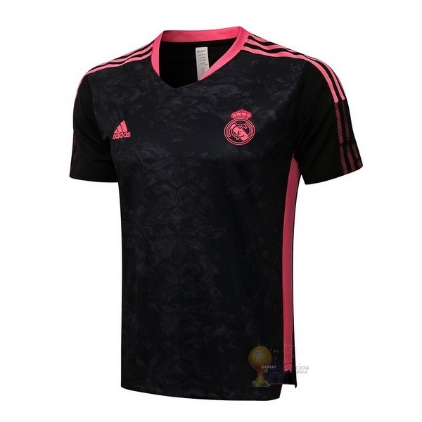 Calcio Maglie Formazione Real Madrid 2021 2022 Nero Rosa