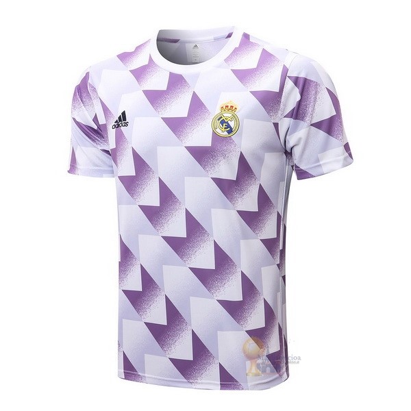 Calcio Maglie Formazione Real Madrid 2022 2023 Purpureo Bianco
