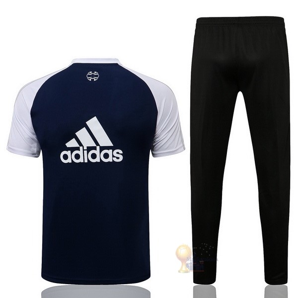 Calcio Maglie Formazione Set Completo Real Madrid 2021 2022 Nero Bianco