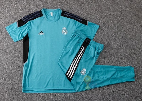 Calcio Maglie Formazione Set Completo Real Madrid 2022 2023 Verde Nero