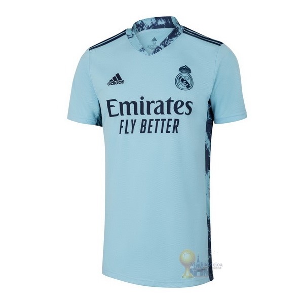 Calcio Maglie Home Maglia Portiere Real Madrid 2020 2021 Blu