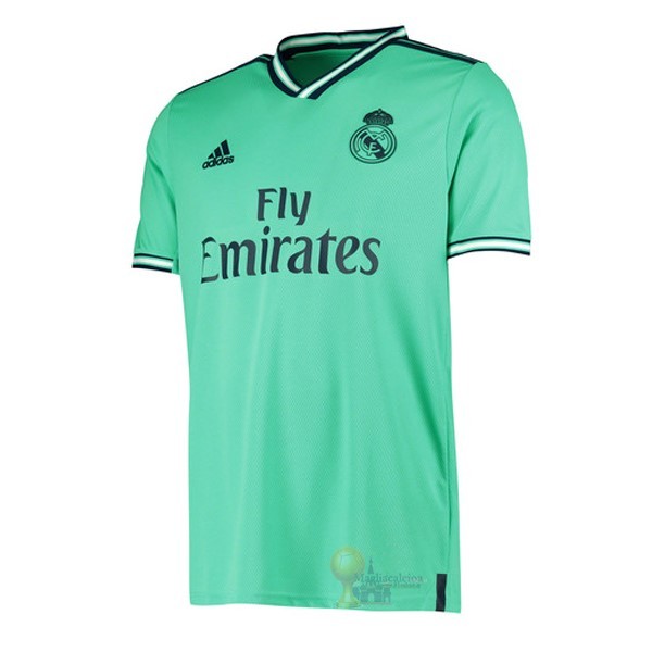 Calcio Maglie Terza Maglia Real Madrid 2019 2020 Verde