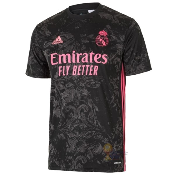 Calcio Maglie Terza Maglia Real Madrid 2020 2021 Nero