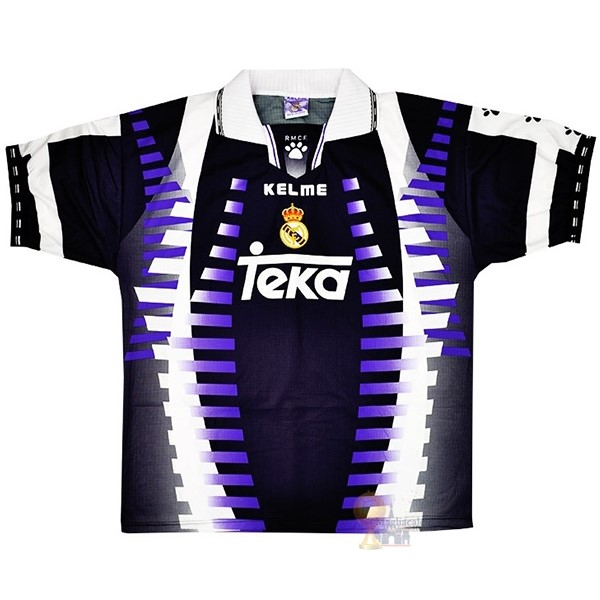 Calcio Maglie Terza Maglia Real Madrid Stile rétro 1997 1998 Purpureo