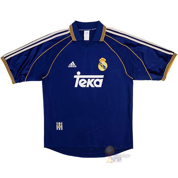 Calcio Maglie Terza Maglia Real Madrid Stile rétro 1998 1999 Purpureo