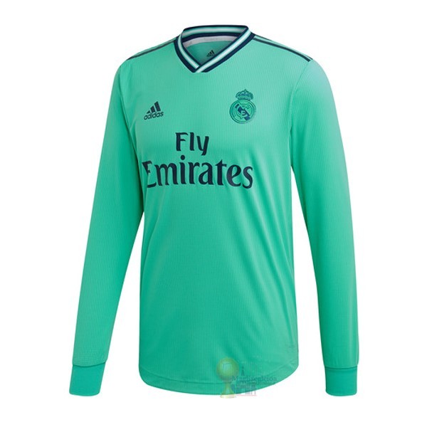 Calcio Maglie Terza Manica lunga Real Madrid 2019 2020 Verde
