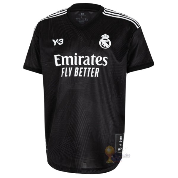 Calcio Maglie Thailandia Fourth Jugadores Maglia Real Madrid 2021 2022 Nero