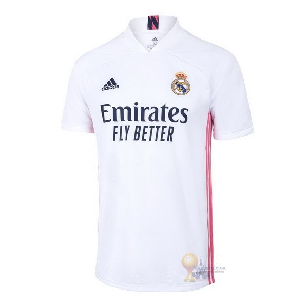 Calcio Maglie Thailandia Home Maglia Real Madrid 2020 2021 Bianco