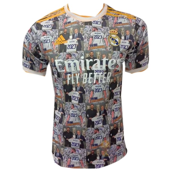 Calcio Maglie speciale Jugadores Maglia Real Madrid 2021 2022 Grigio