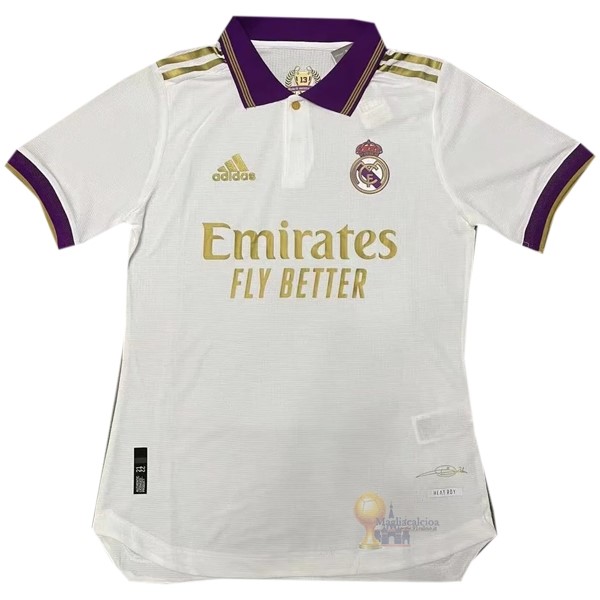 Calcio Maglie speciale Maglia Real Madrid 2021 2022 Bianco