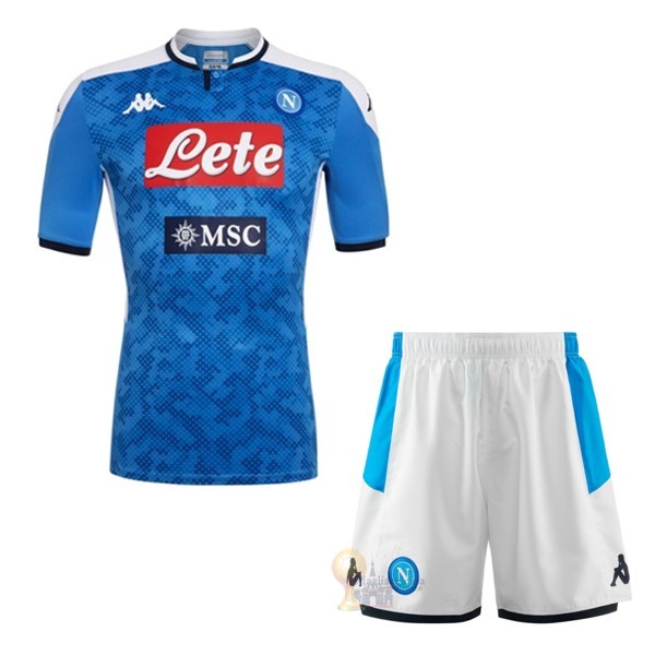 Calcio Maglie Home Conjunto De Bambino Napoli 2019 2020 Blu