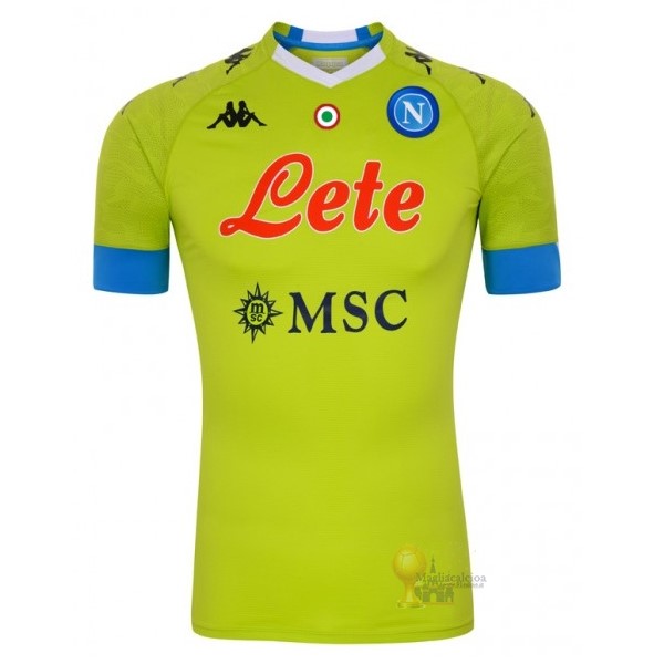 Calcio Maglie Away Maglia Portiere Napoli 2020 2021 Verde