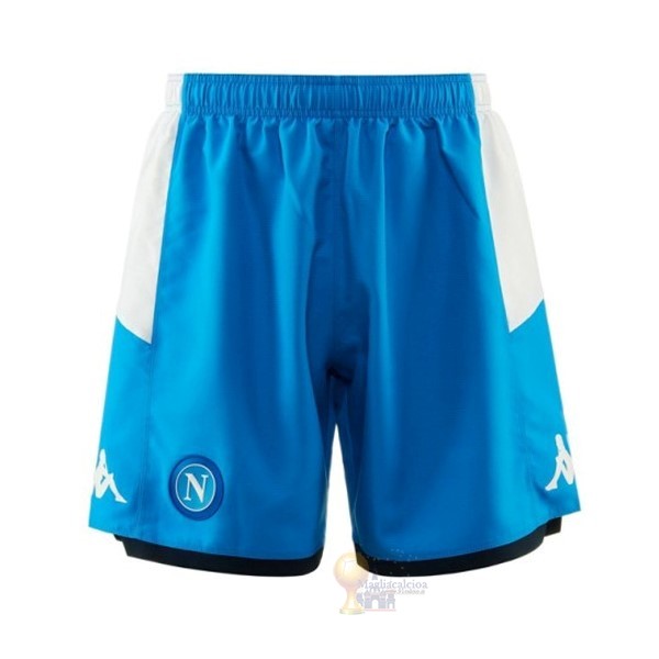 Calcio Maglie Away Pantaloni Napoli 2019 2020 Blu Bianco