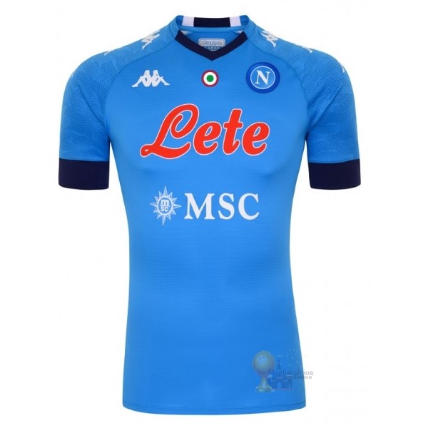 Calcio Maglie Home Maglia Napoli 2020 2021 Blu