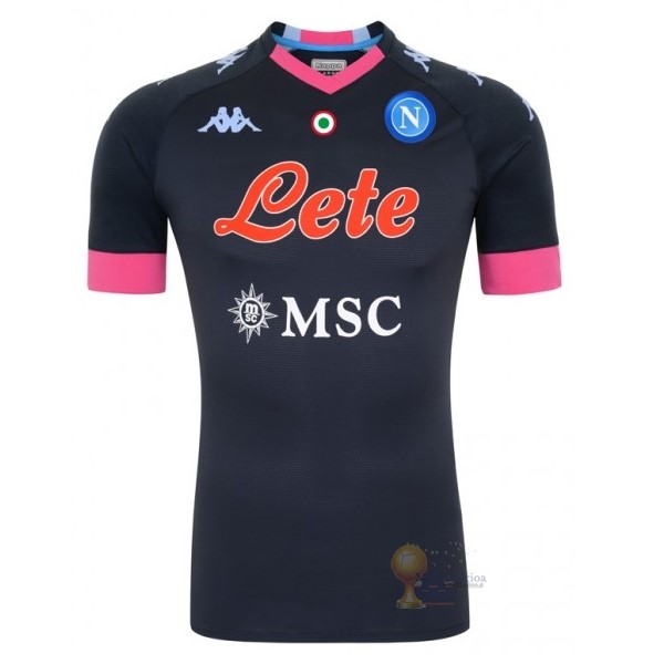 Calcio Maglie Terza Maglia Napoli 2020 2021 Nero