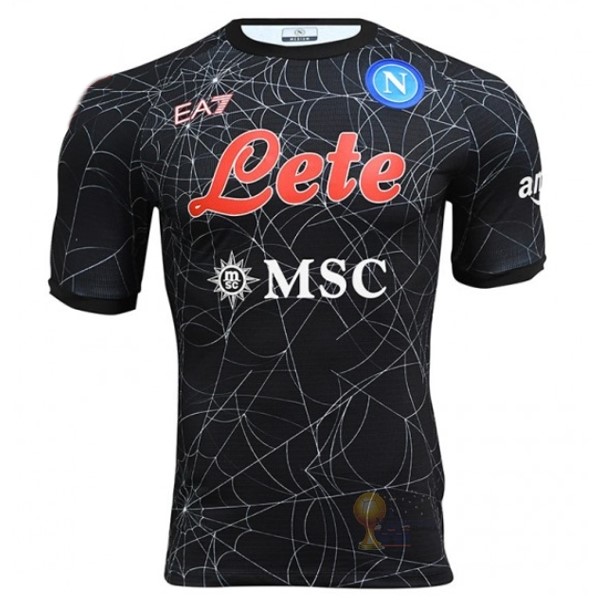 Calcio Maglie Thailandia speciale Maglia Napoli 2021 2022 I Nero