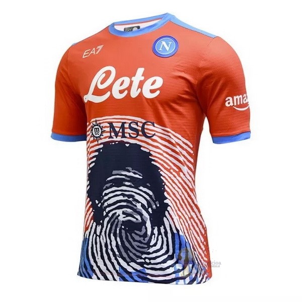 Calcio Maglie speciale Maglia Napoli 2021 2022 Arancione