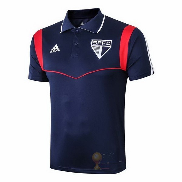 Calcio Maglie Polo São Paulo 2019 2020 Blu Rosso