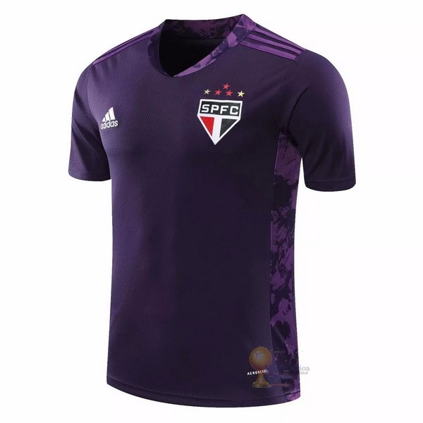 Calcio Maglie Maglia Portiere São Paulo 2020 2021 Purpureo