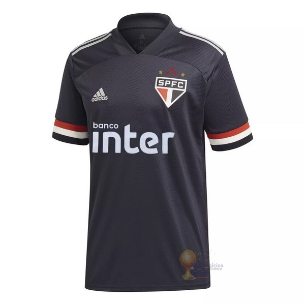 Calcio Maglie Terza Maglia São Paulo 2020 2021 Nero