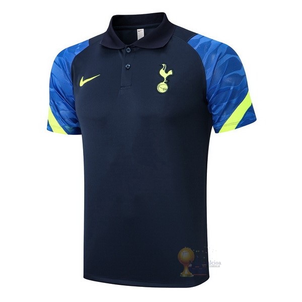 Calcio Maglie Polo Tottenham Hotspur 2022 2023 Nero Blu