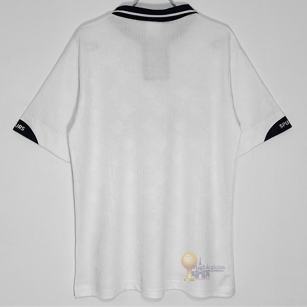Calcio Maglie Home Maglia Tottenham Hotspur Stile rétro 1991 1993 Bianco