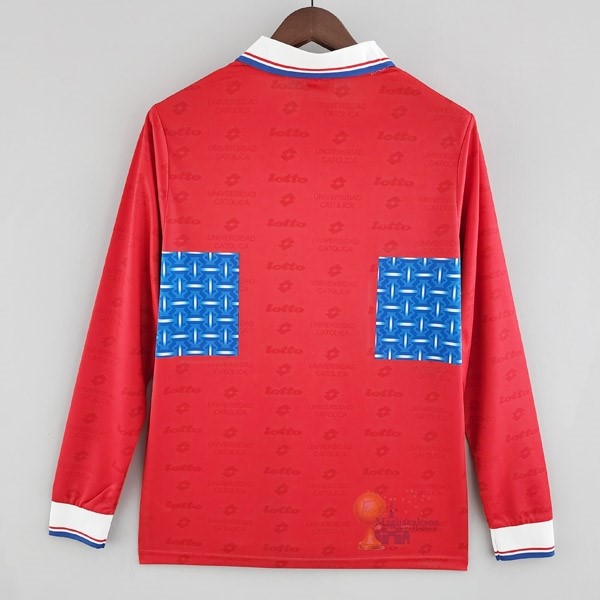 Calcio Maglie Away Manica lunga Universidad Católica Stile rétro 1996 Rosso