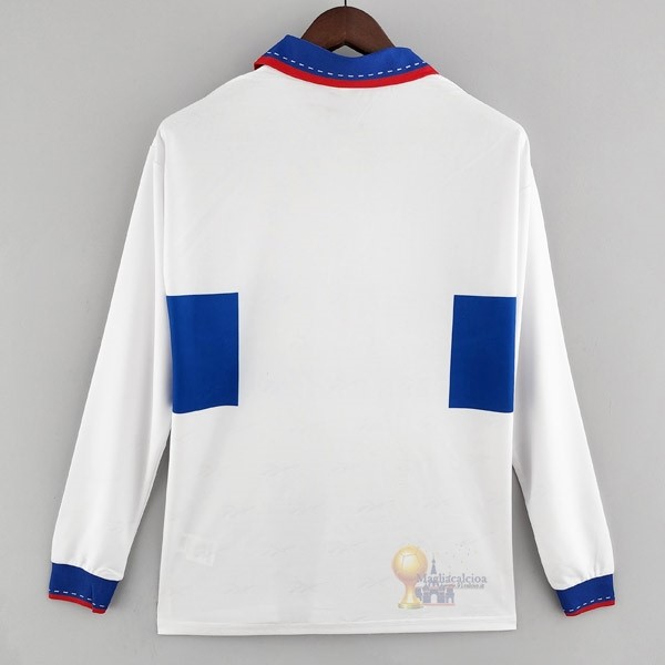 Calcio Maglie Home Manica lunga Universidad Católica Stile rétro 1998 Bianco