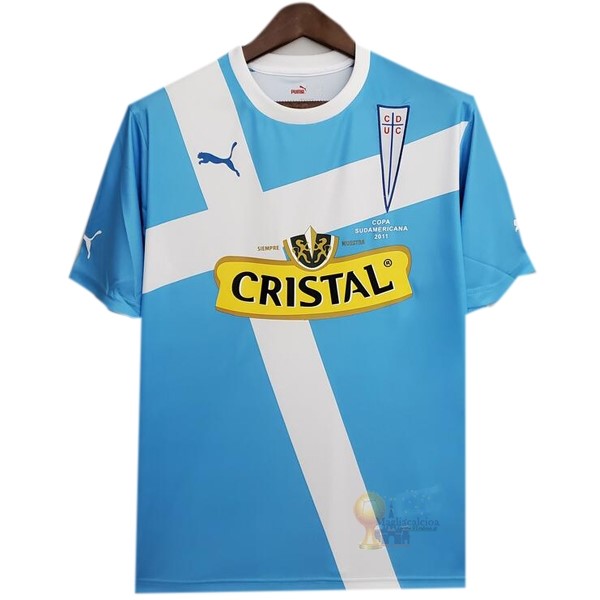 Calcio Maglie Terza Maglia Universidad Católica Stile rétro 2011 Blu