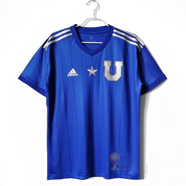 Calcio Maglie Edizione commemorativa Maglia Universidad De Chile 2021 Blu
