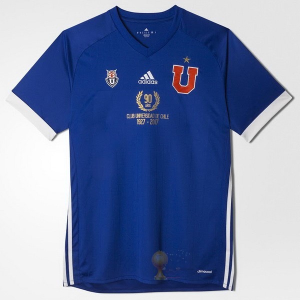 Calcio Maglie Home 90th Maglia Universidad De Chile 1927 2017 Blu