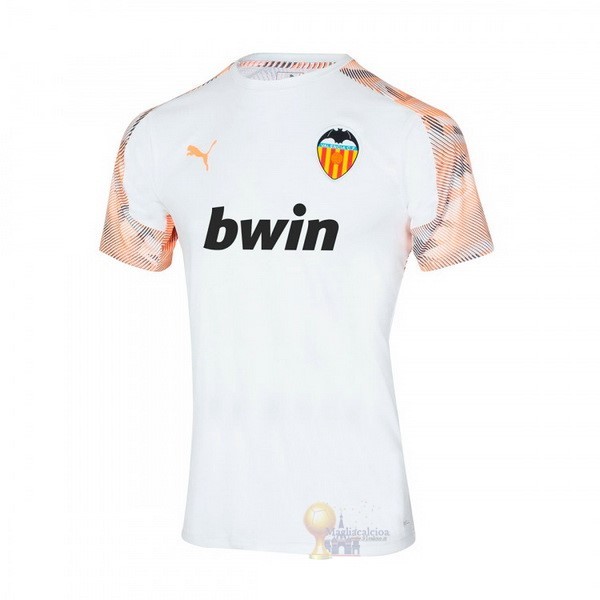 Calcio Maglie Formazione Valencia 2019 2020 Bianco