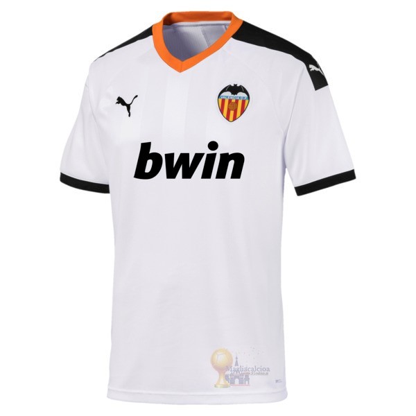 Calcio Maglie Home Maglia Valencia 2019 2020 Bianco