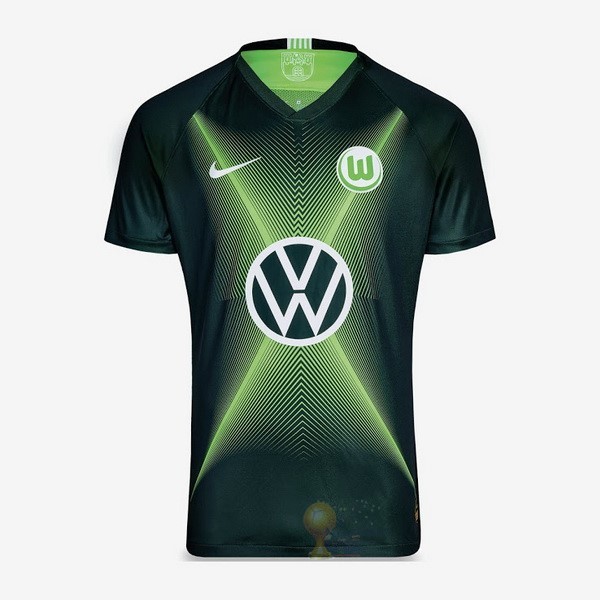 Calcio Maglie Home Maglia Wolfsburgo 2019 2020 Verde