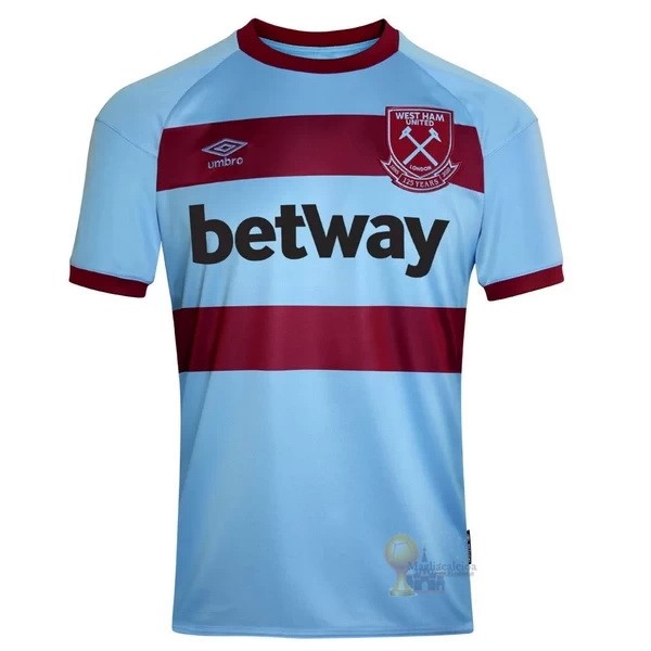 Calcio Maglie Away Maglia West Ham United 2020 2021 Blu