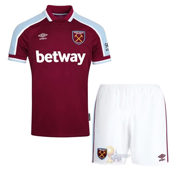 Calcio Maglie Home Conjunto De Hombre West Ham United 2021 2022 Rosso