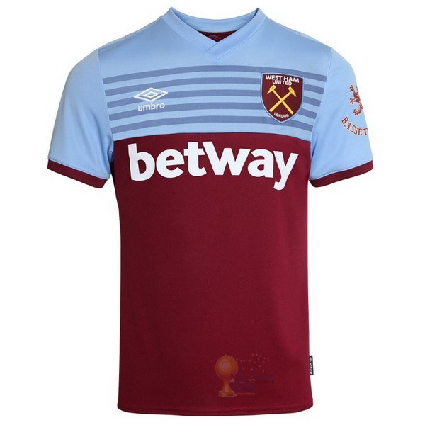 Calcio Maglie Home Maglia West Ham 2019 2020 Rosso