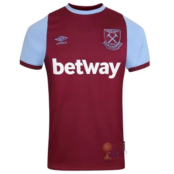 Calcio Maglie Home Maglia West Ham United 2020 2021 Rosso