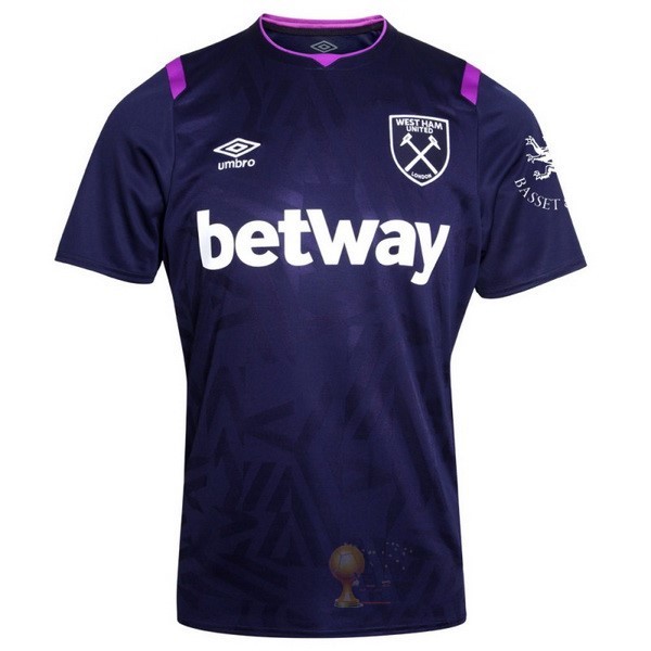 Calcio Maglie Terza Maglia West Ham 2019 2020 Purpureo