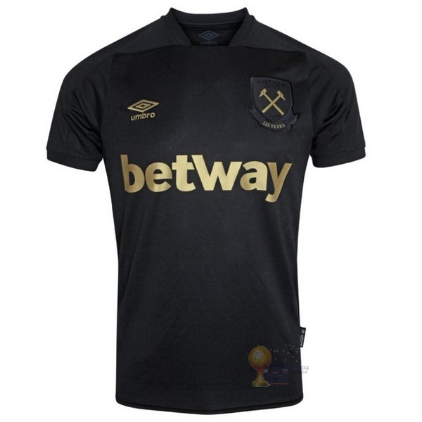 Calcio Maglie Terza Maglia West Ham United 2020 2021 Nero