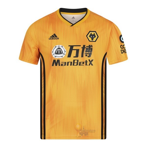 Calcio Maglie Home Maglia Wolves 2019 2020 Giallo