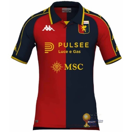 Thailandia Fourth Maglia Genoa 2023 2024 Rosso Maglie Di Calcio Originali