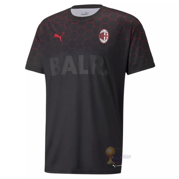 Calcio Maglie BALR Maglia AC Milan 2020 2021 Rosso