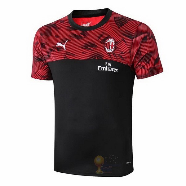 Calcio Maglie Formazione AC Milan 2019 2020 Nero Rosso