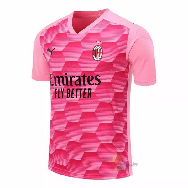 Calcio Maglie Portero Camiseta AC Milan 2020 2021 Rosa